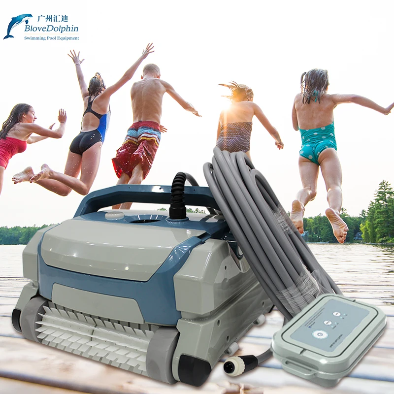 Роботизированный инструмент для очистки бассейна. Эффективное автоматическое обслуживание бассейна.