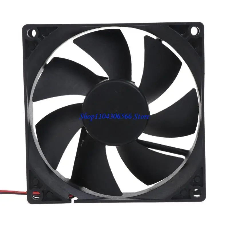 02DD 9025 Computer Cooling Fan Brushles XH2.54 2Pin 90mm CPU PWM Cooler Radait