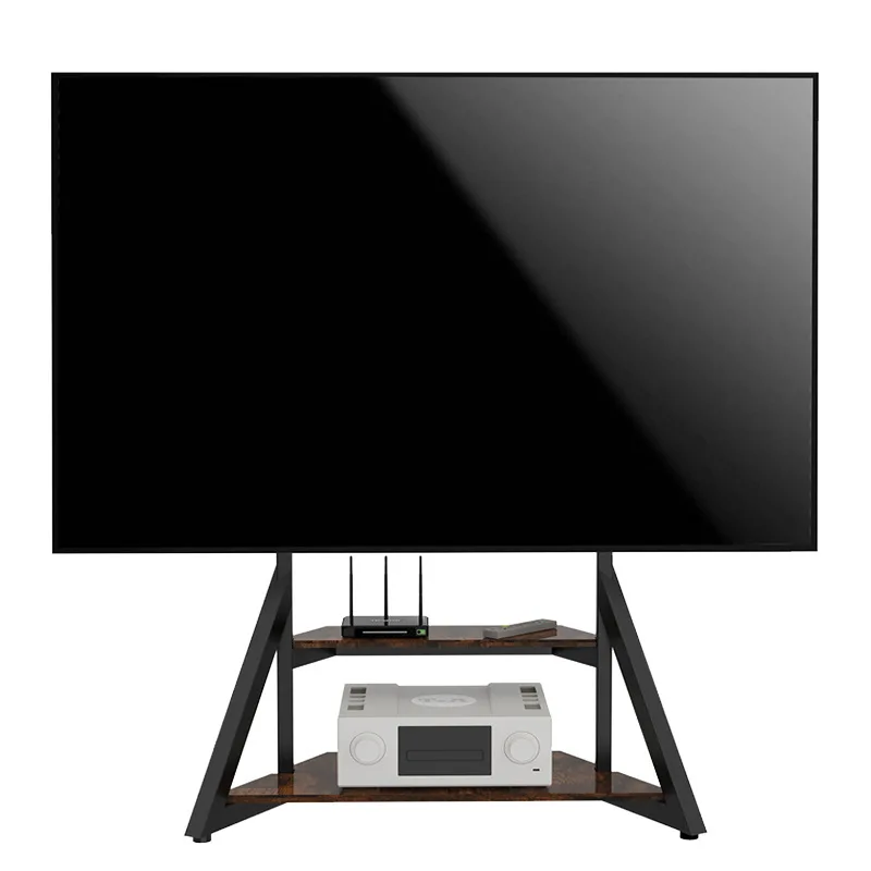 TV bracket removable floor cart is suitable for 6575/100/150 inch shelf pulley brand universal
