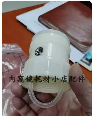 Gas supply device adapter cover, gas collection component, endoscope consumables accessories