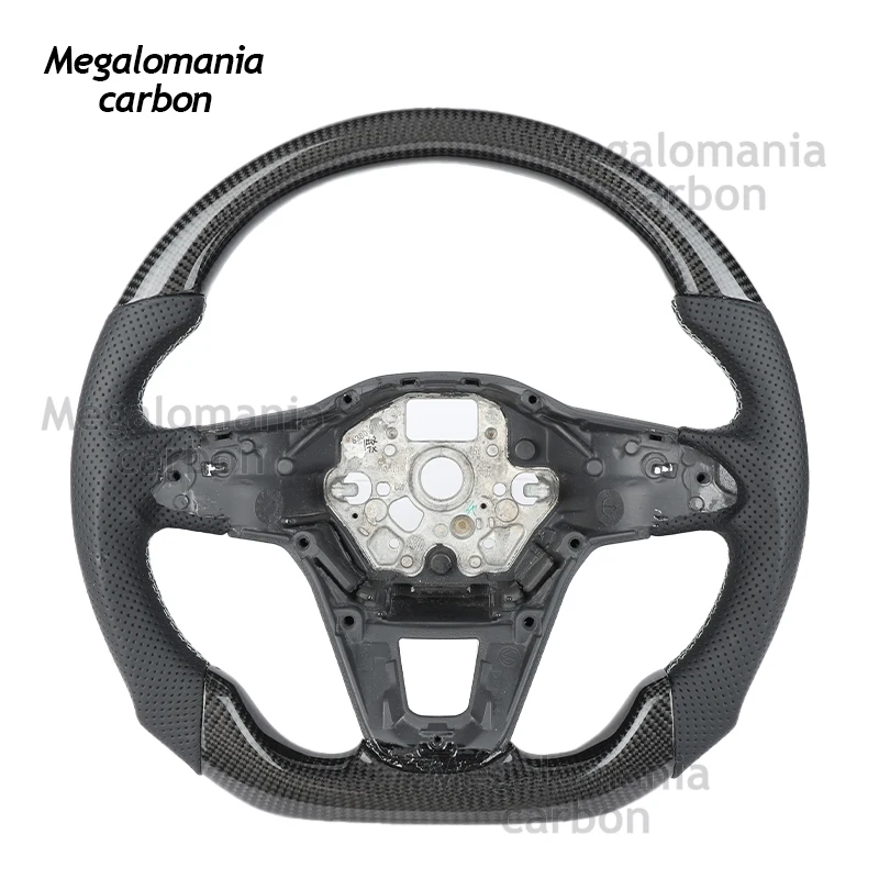 

Fit For Volkswagen Golf 8 MK8 POLO GOLF 7 GTI R-line MK7 MK6 Passat CC GTS Scirocco JETTA GTD GTE GLI Leather Steering Wheel