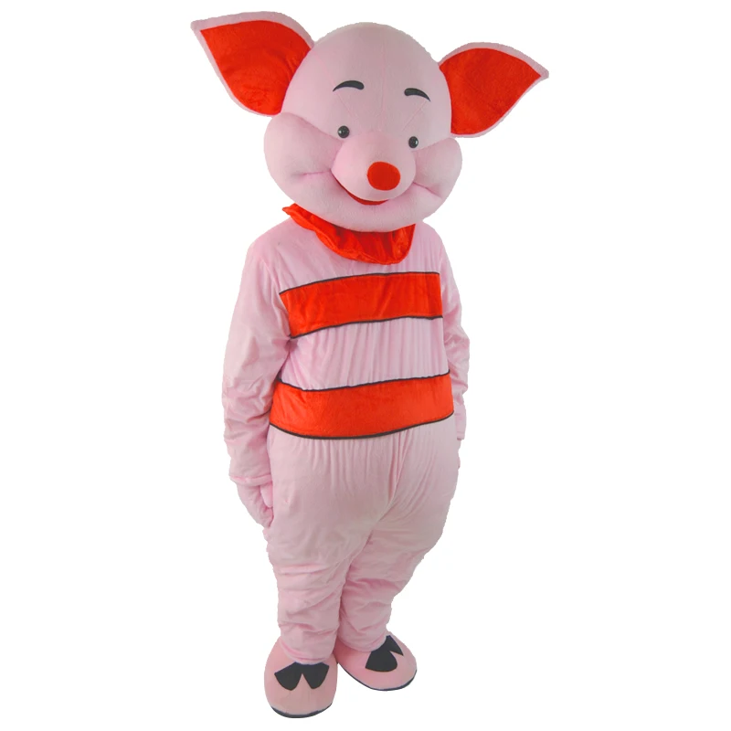 Piglet Mascot Costume Adult Size Fancy Role Play Halloween Birthday Party Suit Animation