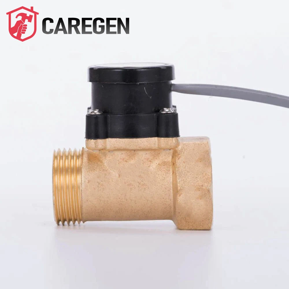 HT-30 One Inch Water Flow Sensor Switch Boosting Pump Full Copper Magnetic Automatic Electronic Pressure Valve Controller 110V