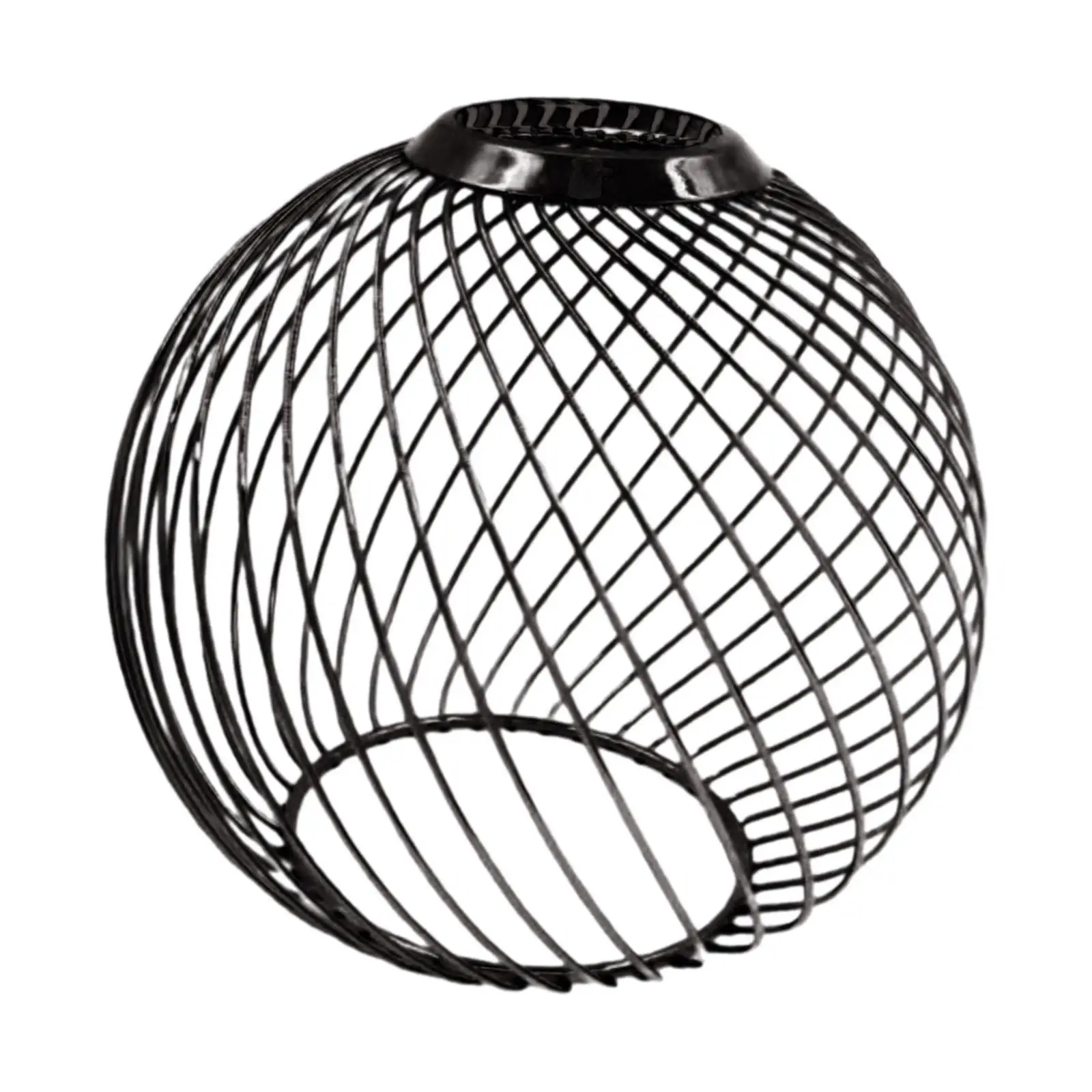 

Metal Mesh Pendant Lamp Shade Hollow Out Industrial Pendant Light Cover Iron Wire Lampshade for Dining Room Coffee Shop