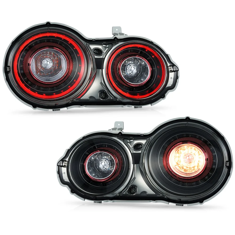 VLAND LED-achterlichten voor GT-R R35 2008-2023 achterlampen met sequentiële knipperlichten upgrade