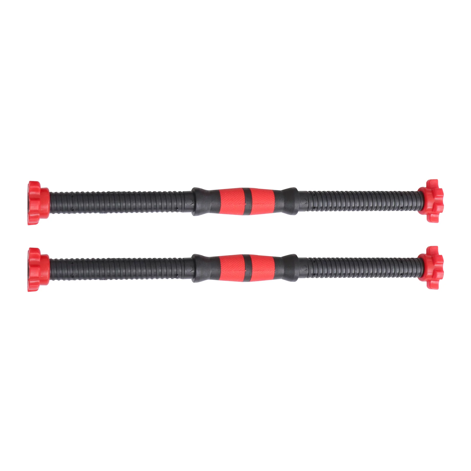 2 Pcs Adjustable Dumbbell Bars Dumbells Fitness Equipment Barbell Handle Weight Lifting Spinlock Collar Universal