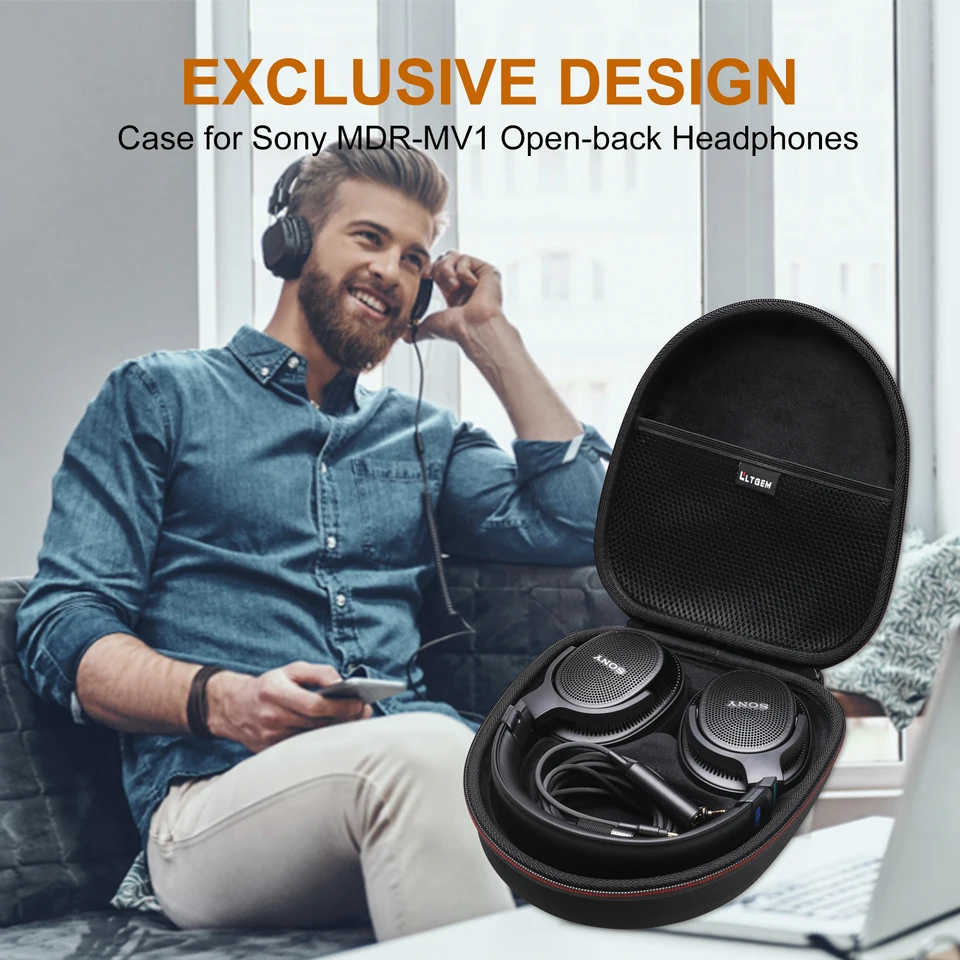 LTGEM Sony MDR MV1 Headphone Case