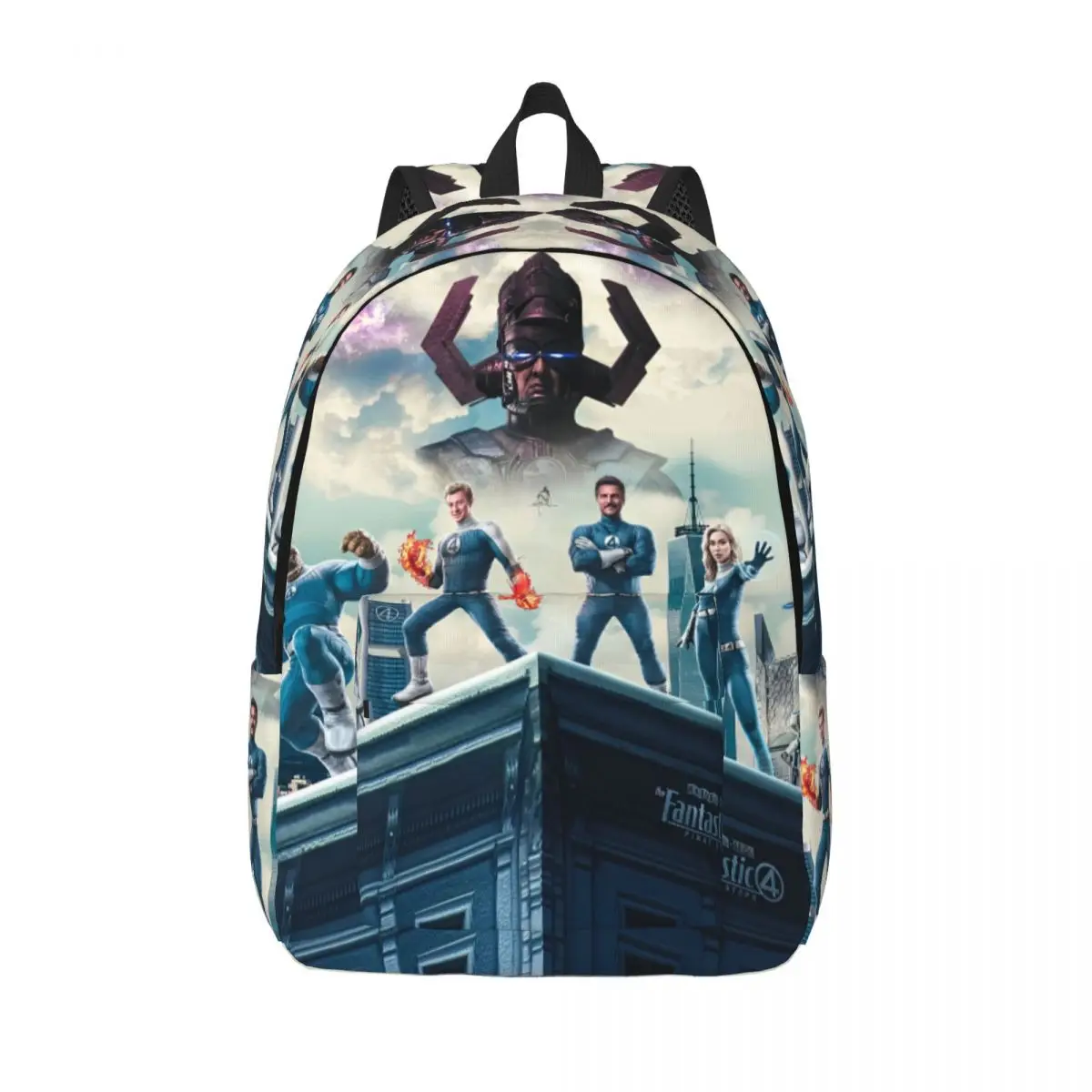 Fantastico zaino Cool Four Team Up, leggero, per lavori scolastici, fumetti, cartoni animati, per uomo e donna, borsa a tracolla per college