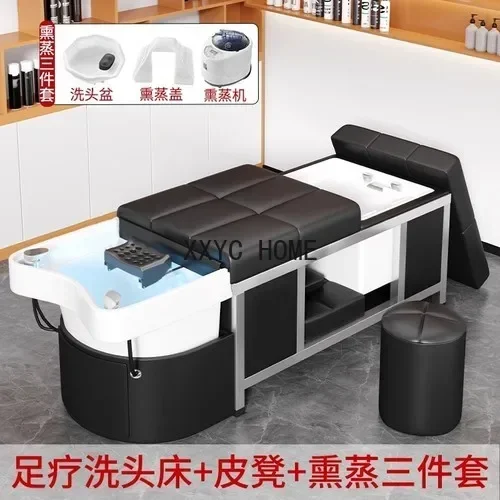 

Тайская терапия головы, шампунь, кресло, циркуляция воды, фумигация, массажный водонагреватель, встроенная массажная кровать для ног