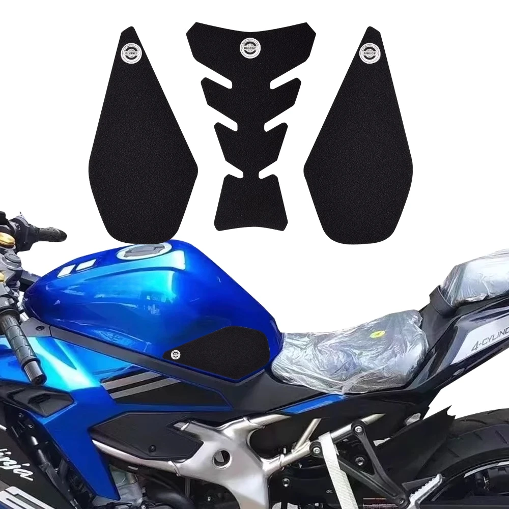 ملصق خزان وقود الدراجة النارية KAWASAKI NINJA ZX25R 2019-2025 ، ملصق الجسم ، ملصق عظم السمك المضاد للخدش #5