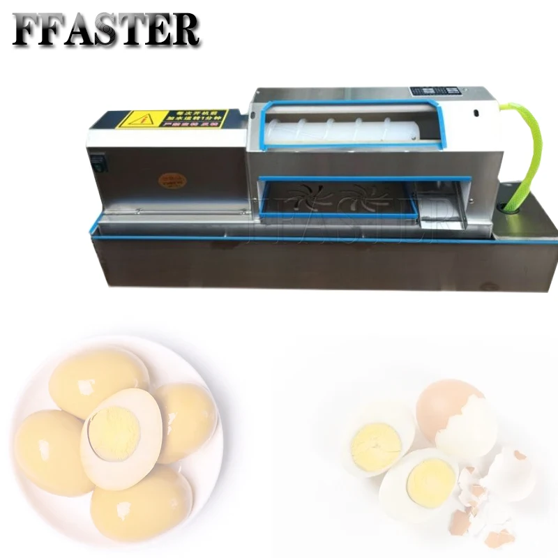

Small Stainless Steel Egg Peeling Machine, Fully Automatic Shelling Machine