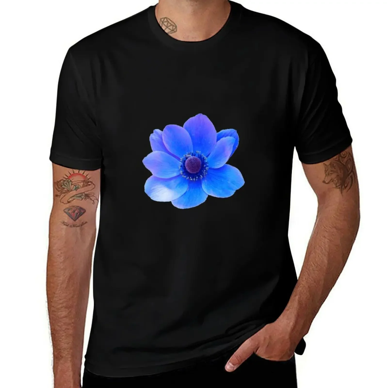 

Flower Digital Art Print T-Shirt customizeds rapper graphic tees essential t shirt mens shirts graphic tee