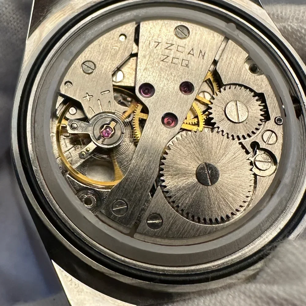 36mm Shanghai Men's Watch Retro 7120 Manual Mechanical Movement Minimalist Business Mechanical Wristwatches Drop Shipper image 4