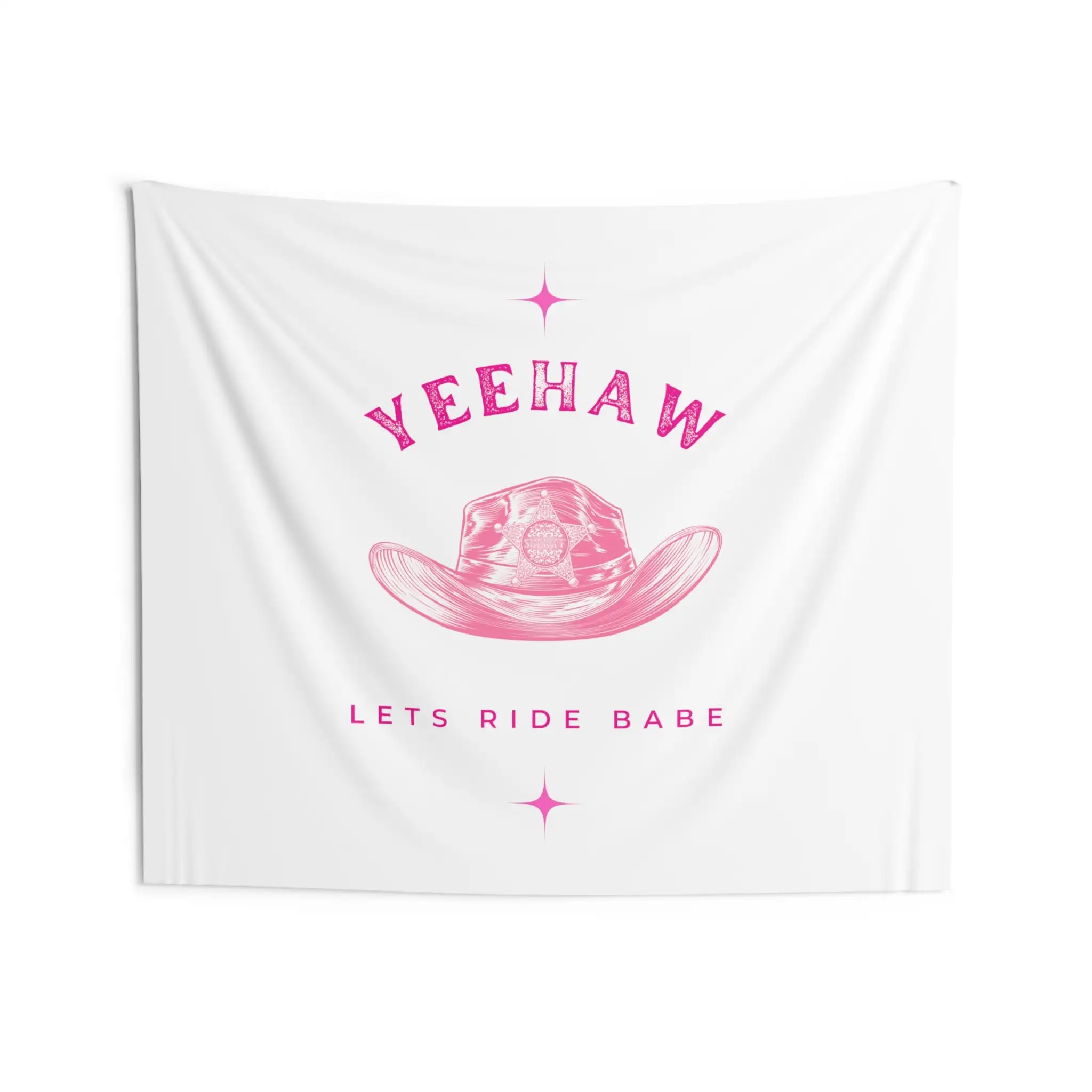 

Western Howdy Howdy Cowgirl State of Mind Wall Tapestry Wall Hanging Decor Boho Home Decoration For Bedroom Living Room