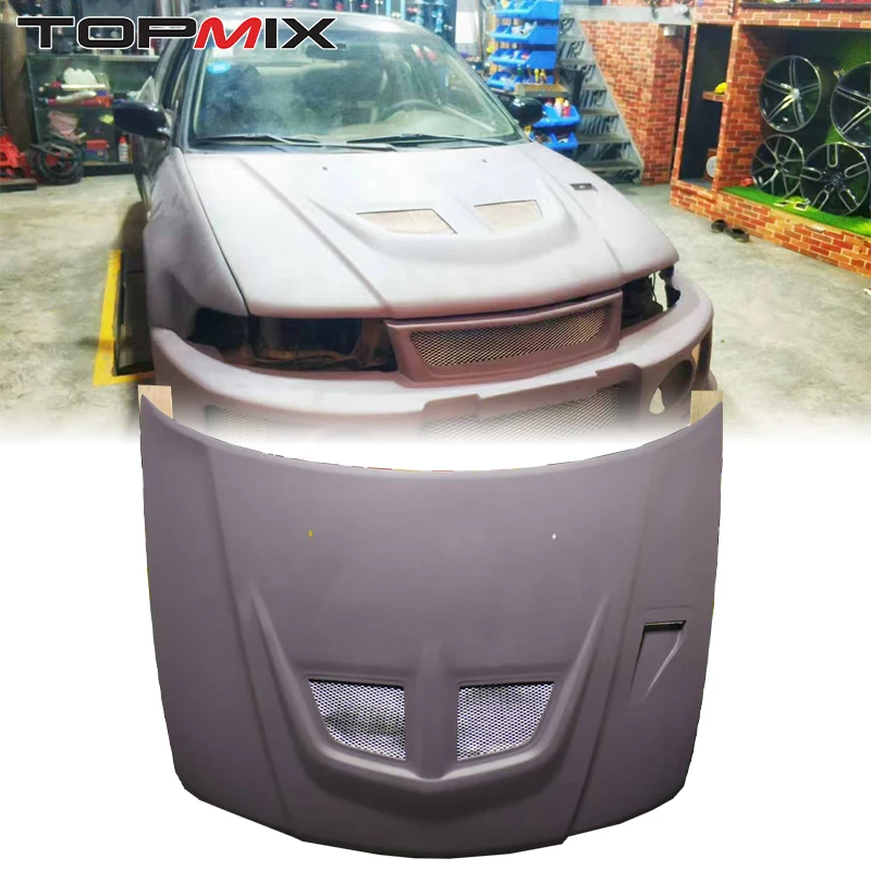 

For Mitsubishi Lancer Evolution CP9A EVO (1998-1999) OEM-Style Resin Fiber Engine Hood (Primed, Exterior Body Part)