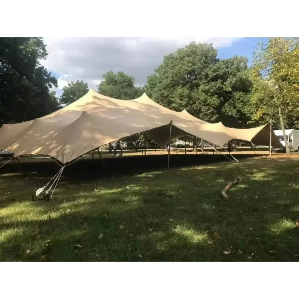 Outdoor Retractable Foldable Gazebos,Large Outdoor Sun- and Rain-Resistant Canopy,Large Space Picnic Camping Insulated Tent
