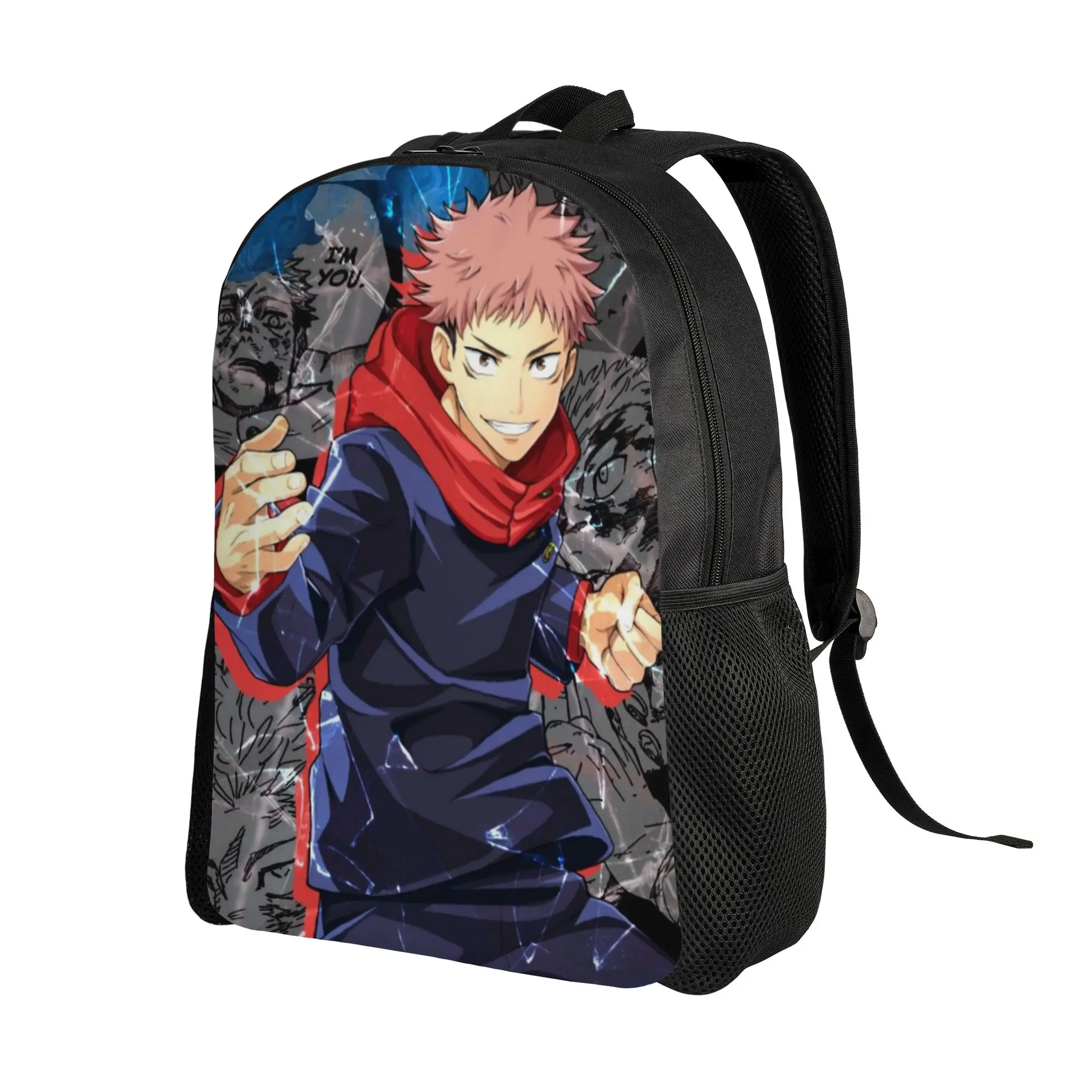 Jujutsu Kaisen Backpack Back to school season Yuji Itadori (8)  Multi-Function Backpack