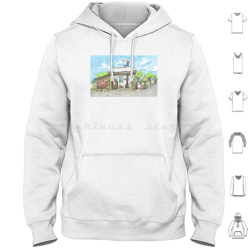 The Ranch Yard Hoodies Long Sleeve Zilly Zillyart Jon Zijlstra Farm Scene Farming Farmers Agriculture Farm Yard Barn