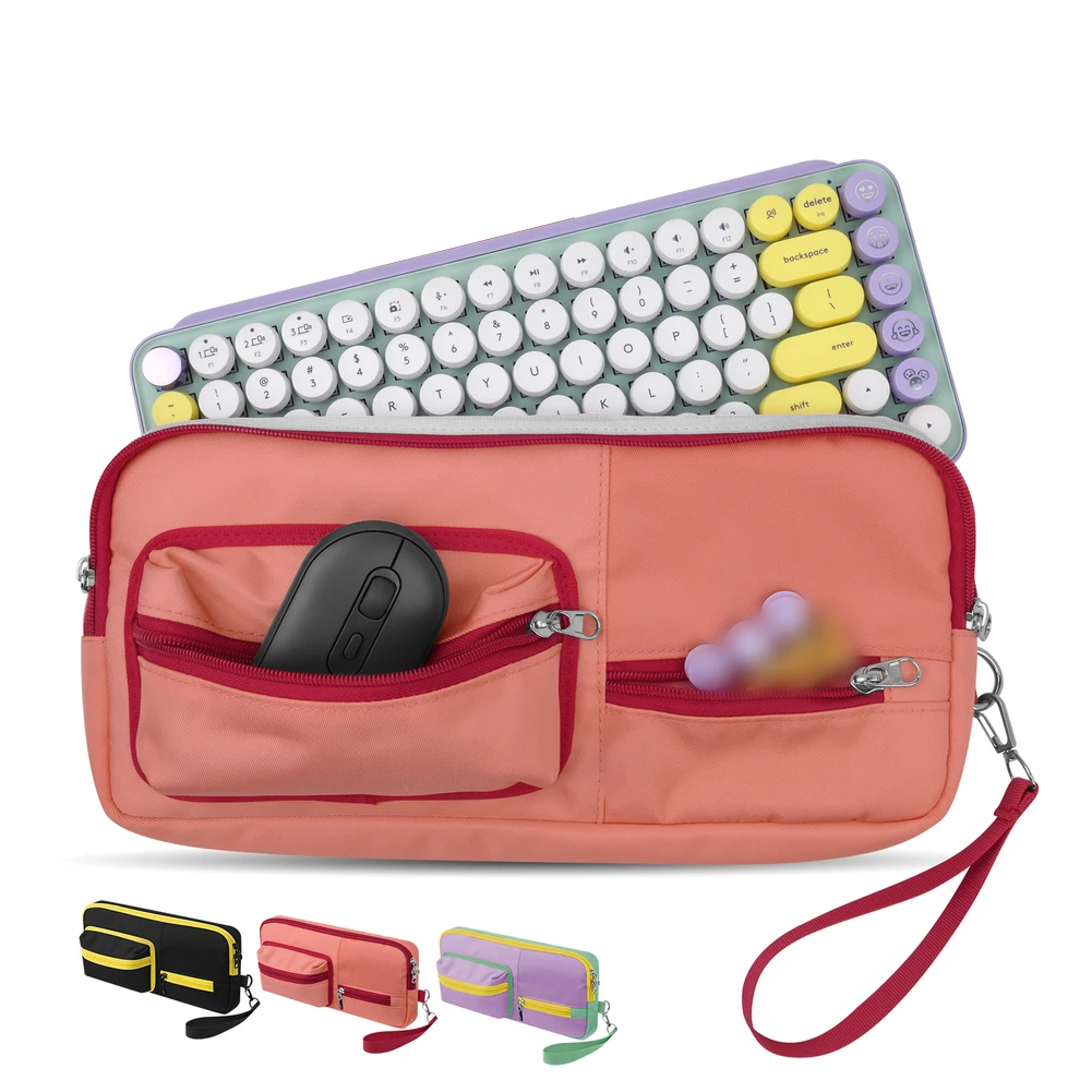 Дорожный защитный чехол для Logitech Pop-Keys, механические мини-беспроводные клавиатуры и мыши, водонепроницаемые аксессуары, детали