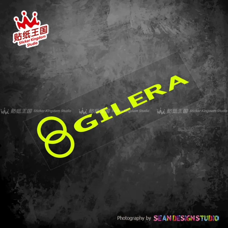 For Gilera Helmet Motorcycle Decals Motor Bike Reflective Waterproof Stickers 08