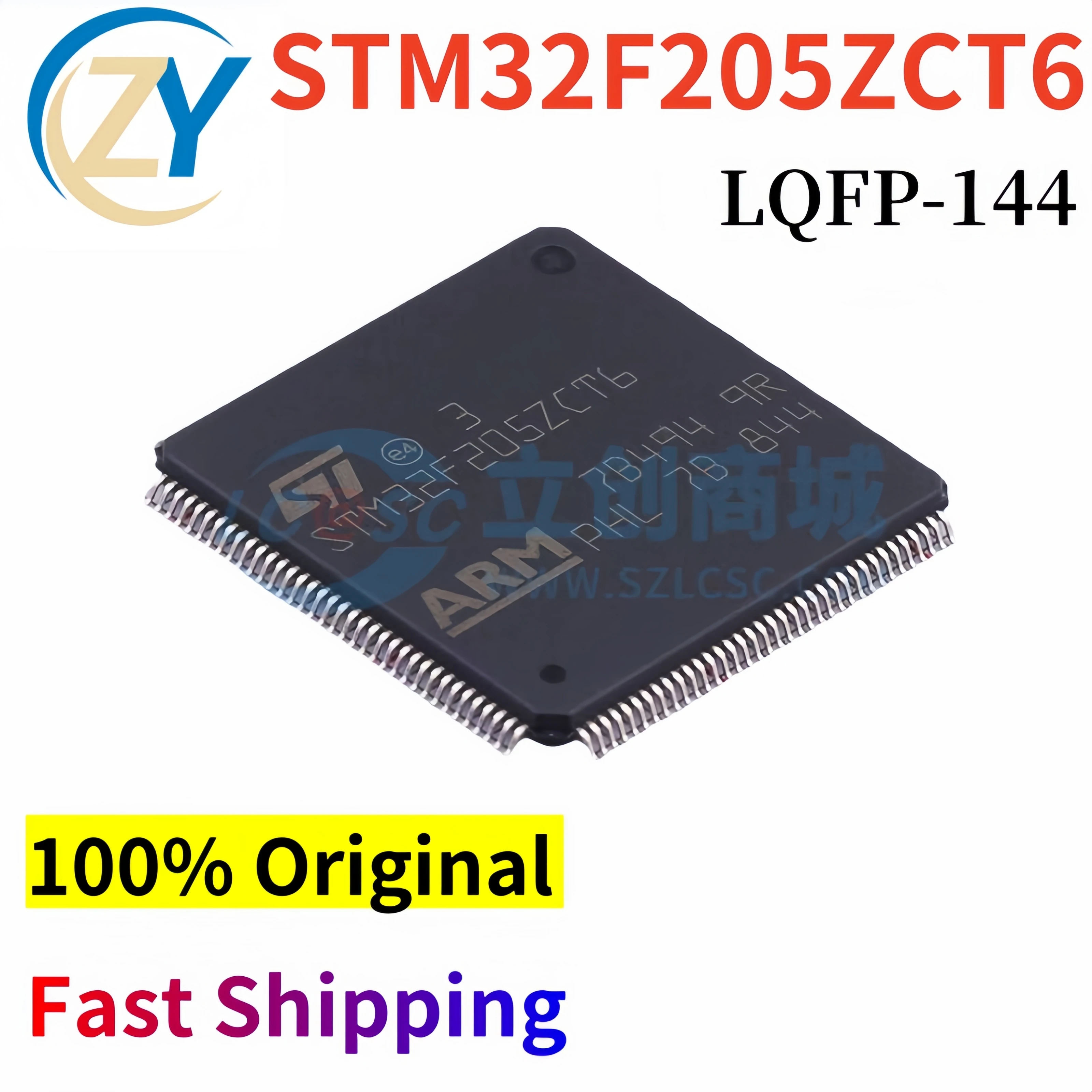 STM32F205ZCT6 Cortex M3 STM32F205 LQFP-144  32-Bit 100% Original & In Stock