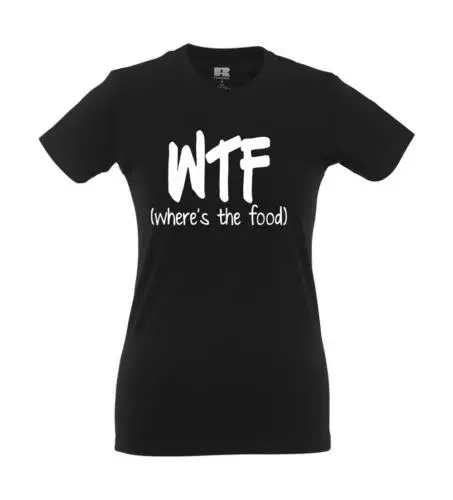 WTF I Fun I Lustig I Sprüche I Girlie Shirt