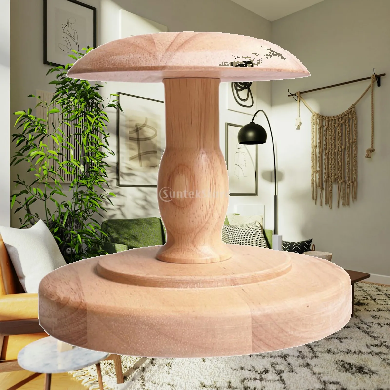 Wig Display Stand, Tabletop Hat Holder for Retail And Home Use