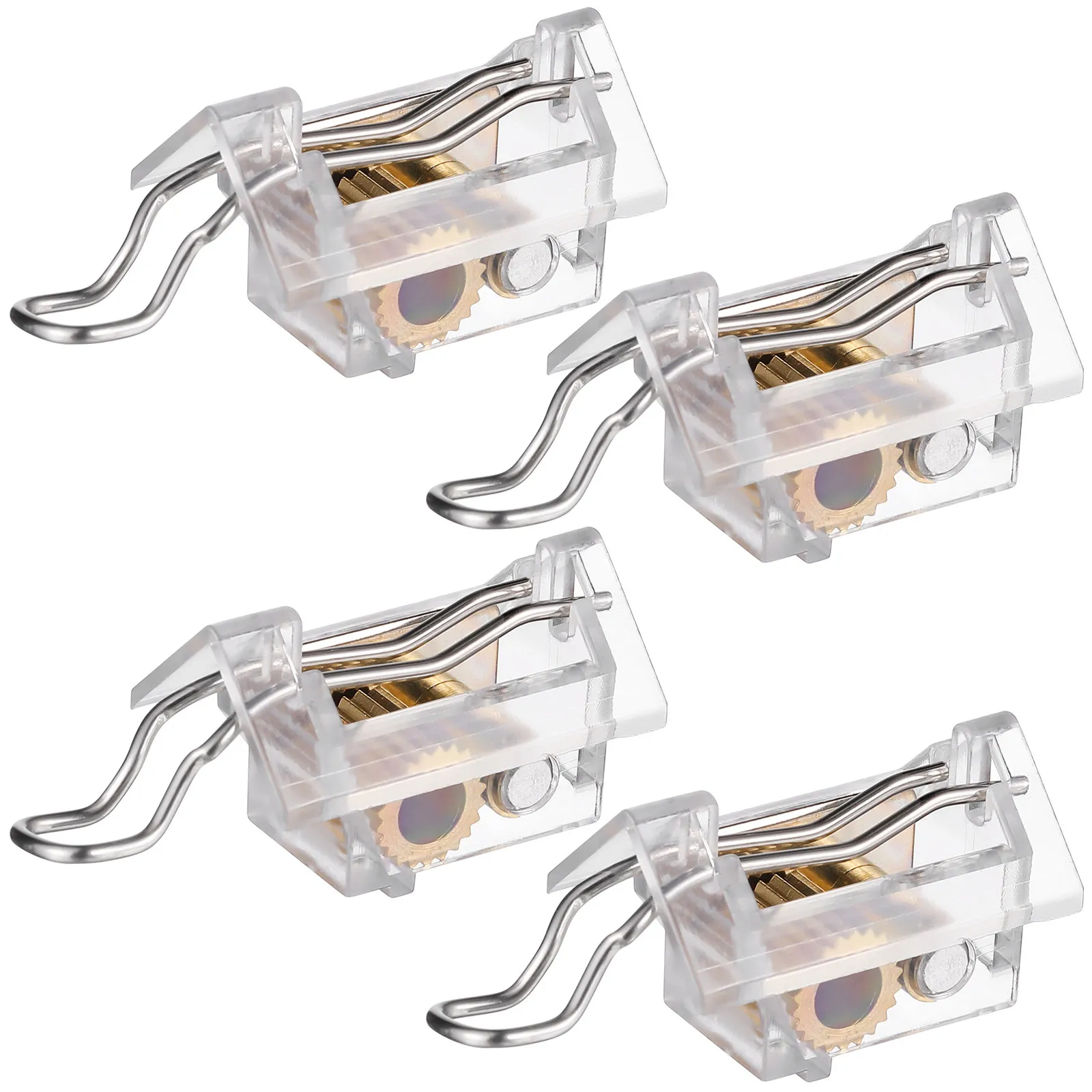 4Pcs Venetian Blind Cord Lock Gear Heavy Duty Sturdy Construction Fine Workmanship Compact Storage Reusable Window Blind Parts