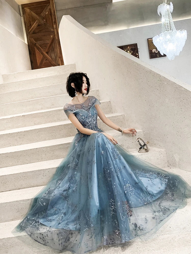 

Элегантное длинное свадебное платье для женщин, новинка 2025 года, высококачественное, изысканное, для взрослых, на день рождения, вечернее, в пол