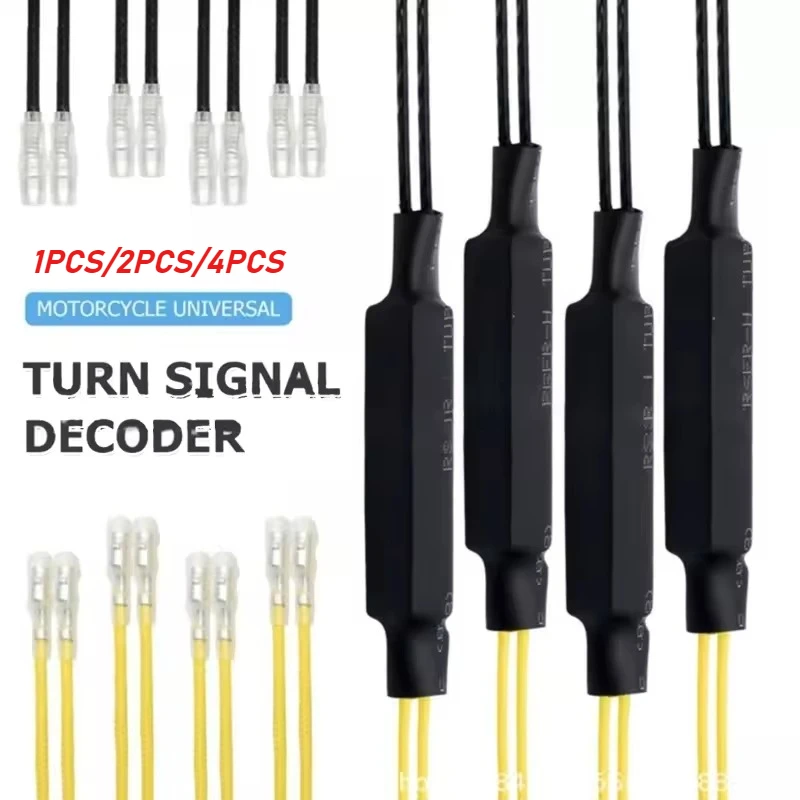 12V 21W Motorcycle LED Turn Signal Resistor Decoder Turn Signal Fault Decoder Solves Turn Signal Error Indicator Load Resistance