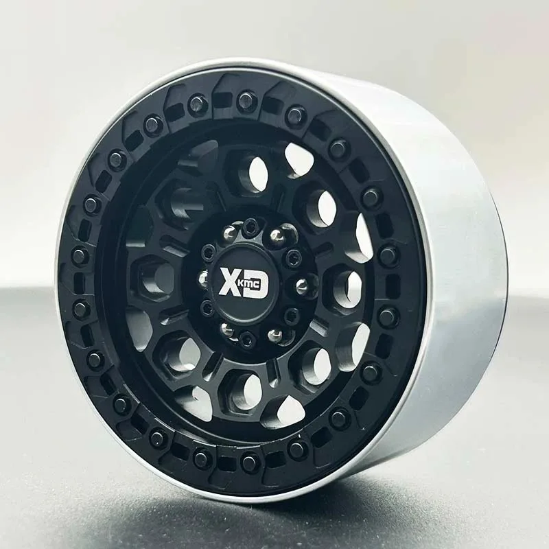 ล้อแม็กซ์โลหะขนาด 2.2 นิ้ว 4 ชิ้น สำหรับรถบังคับวิทยุขนาด 1/10 1/8 รุ่น TRX4 Defender AXIAL SCX10 ง่ายต่อการควบคุม รถถังไทแรนโนซอรัส เร็กซ์ 300