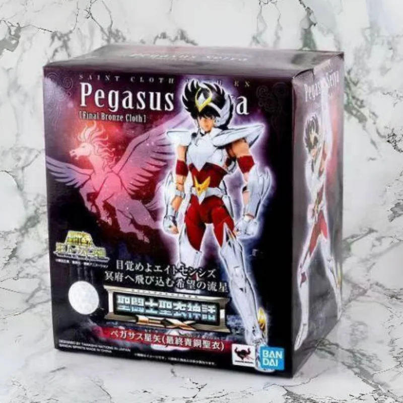 

Hot Sale Bandai Saint Seiya Myth Final Bronze Cloth Seiya Metal Armor Action Figure Model Ornament Collection Toy Birthday Gifts