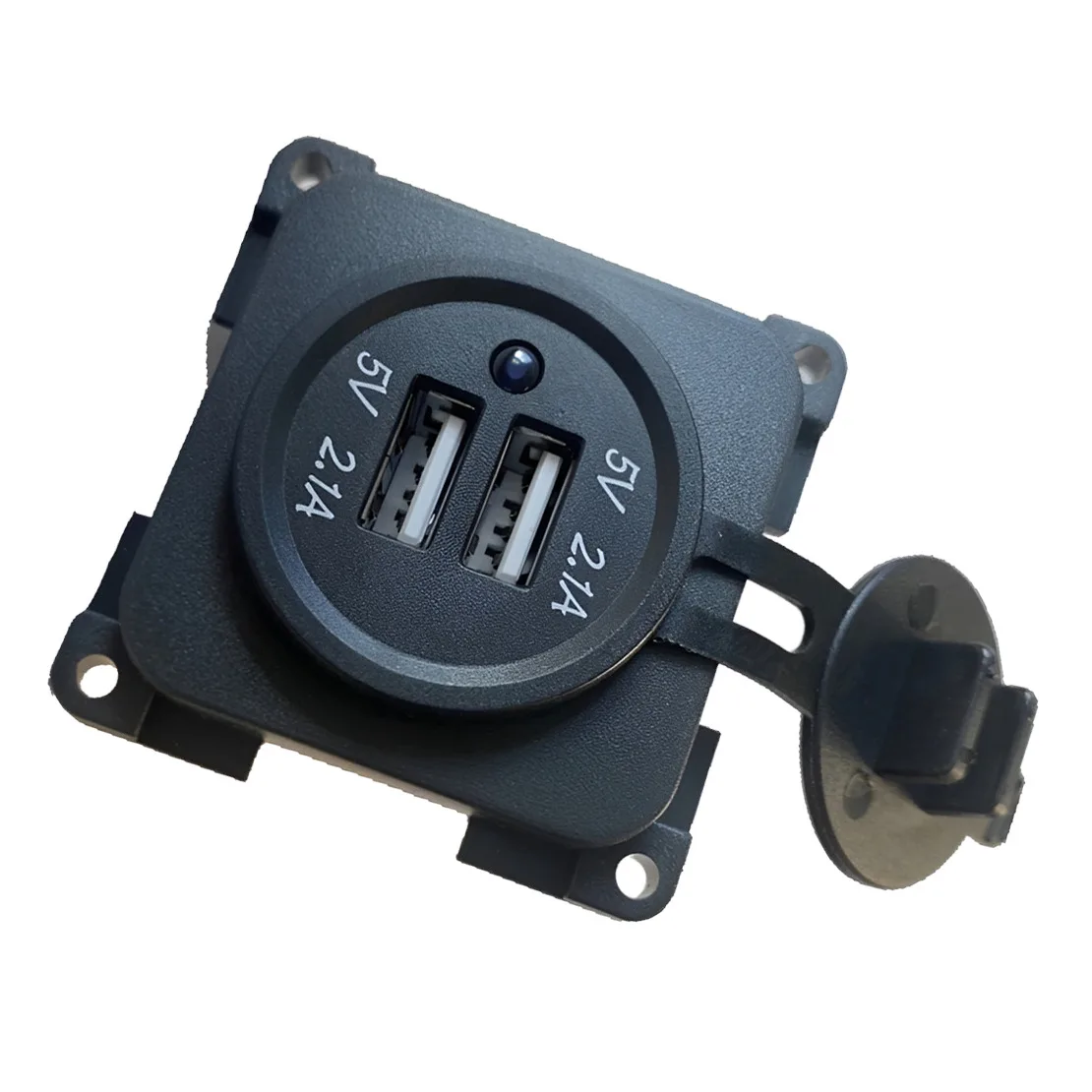 5V 2.1A Dual USB Fast Charger Power Socket Fit for RV Campervan Motorhome Caravan
