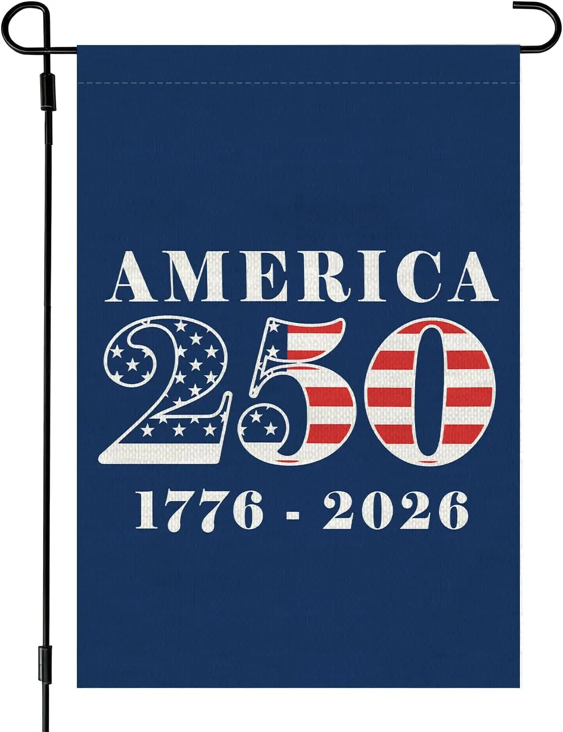 US 250th Anniversary Patriotic Garden Flag 12x18 Inch Double Sided, 4th of July Independence Memorial Day Outdoor Decoration PPZ