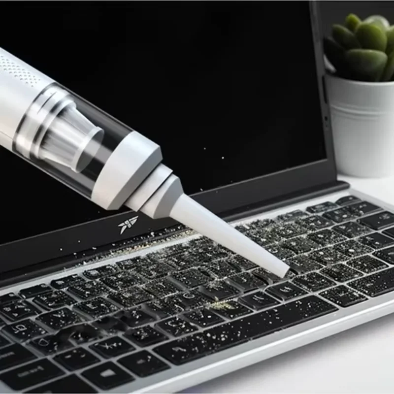 Home Corner Keyboard Car Vacuum Cleaner Pet Hair Dryer Car Wireless Dust Collector Dual-use For Suction And Blowing
