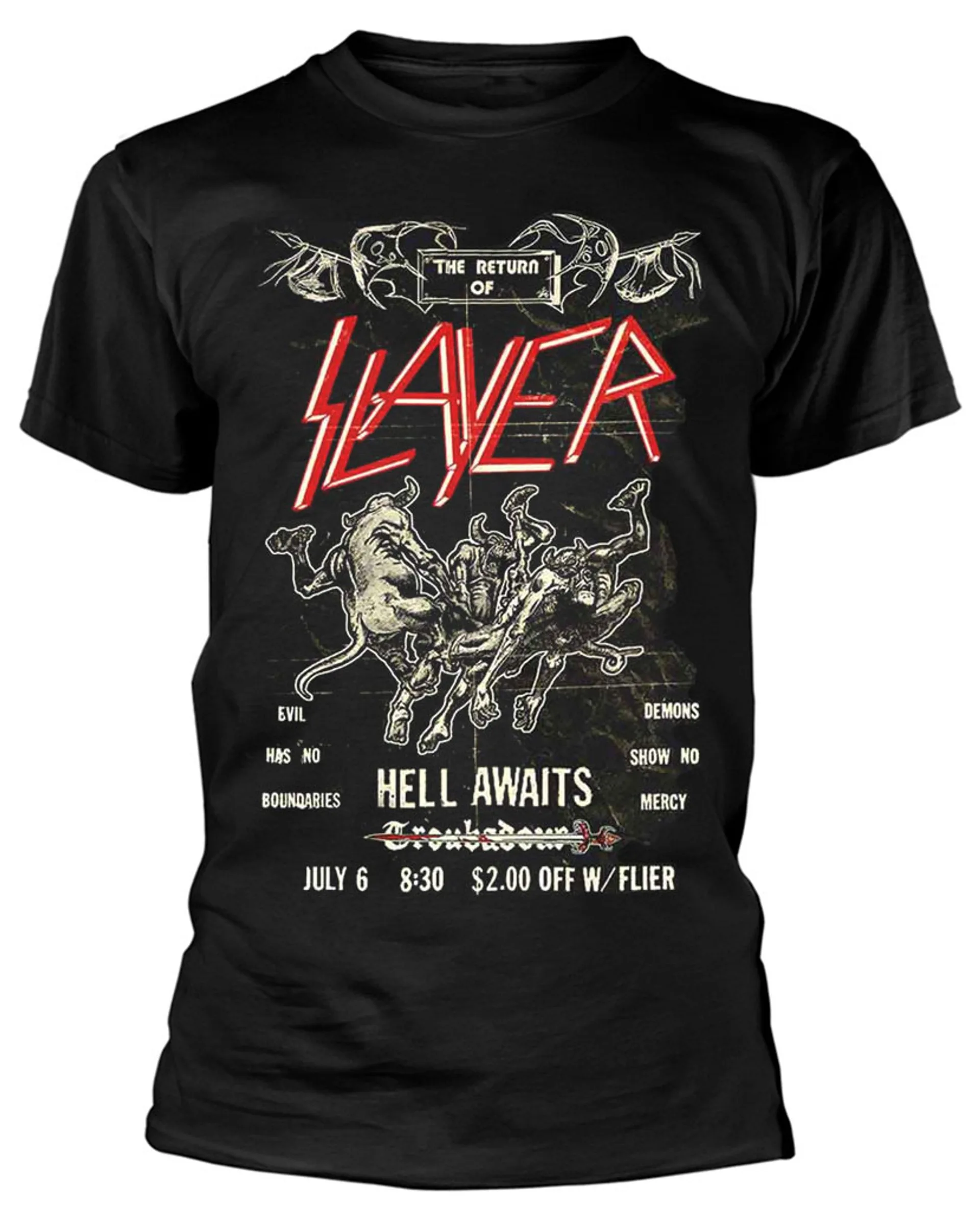 

Футболка Slayer Haunting 84, мужская и женская хлопковая футболка с коротким рукавом в стиле ретро, хип-хоп, одежда, брендовые топы, летняя мужская футболка