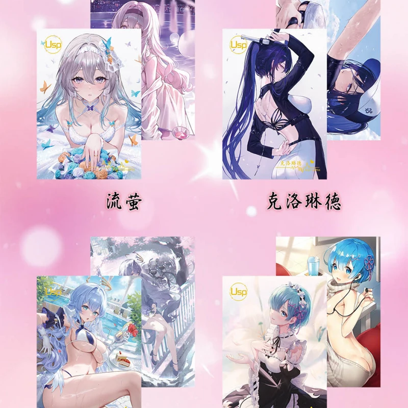 ขายส่ง 2024 ใหม่ล่าสุด Yuxin 2 A5 ขนาดคอลเลกชันการ์ดเทพธิดา Story Waifu กล่อง ACG CCG TCG Doujin ของเล่นและของขวัญงานอดิเรก