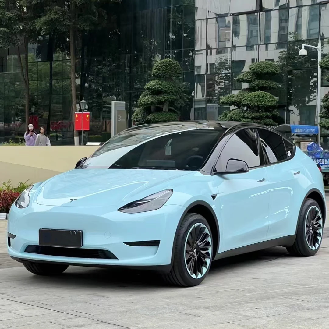 

Glacier Blue TPU PPF Vehicle Wrap Colorful Car Plastic Film Paint Protection Flexible Film Custom Cut