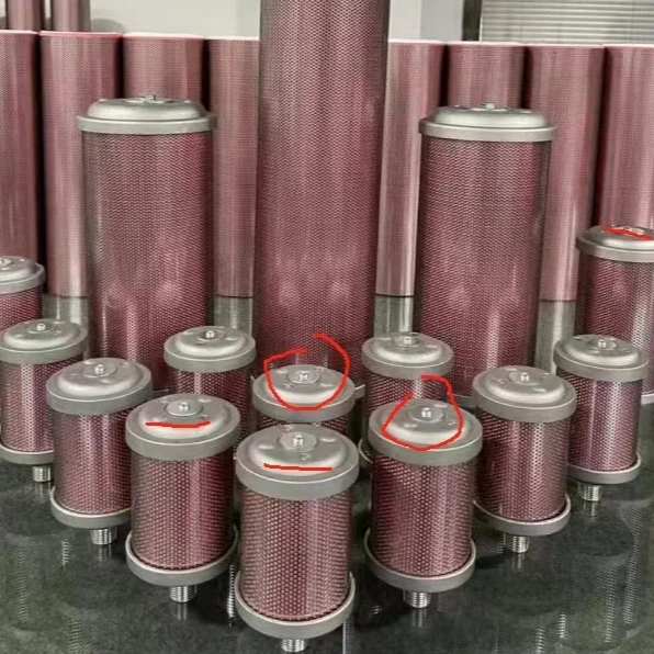 High-Quality Exhaust Noise Reduction Filter for Air Compressors
