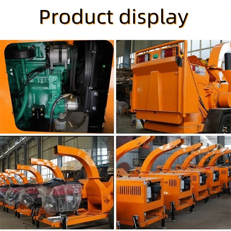 

High Performance Wood Chipper Shredder Mulcher Industrial Farm Widely Using Log Wood Chipper Crusher Splitting Machine for Japan