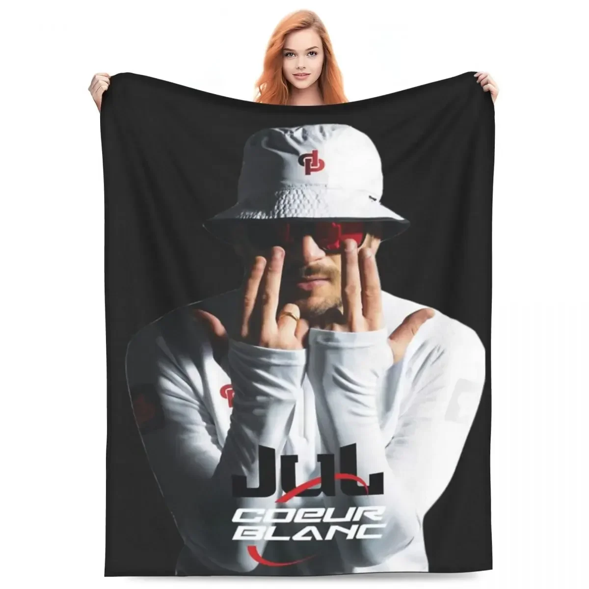 

Super Soft Flannel Throw Blanket Custom Bedspread Perfect for Couch Chair Sofa Bed Ideal Birthday Present Travel Companion