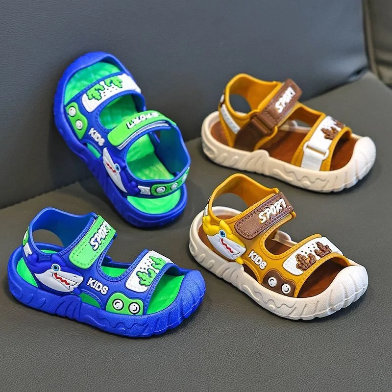 Breathable Sport Sandals Summer Sandals for Boys Casual Beach Shoe Comfortable Soft Sole Kids Shoes Fashion Non-slip Sandalias