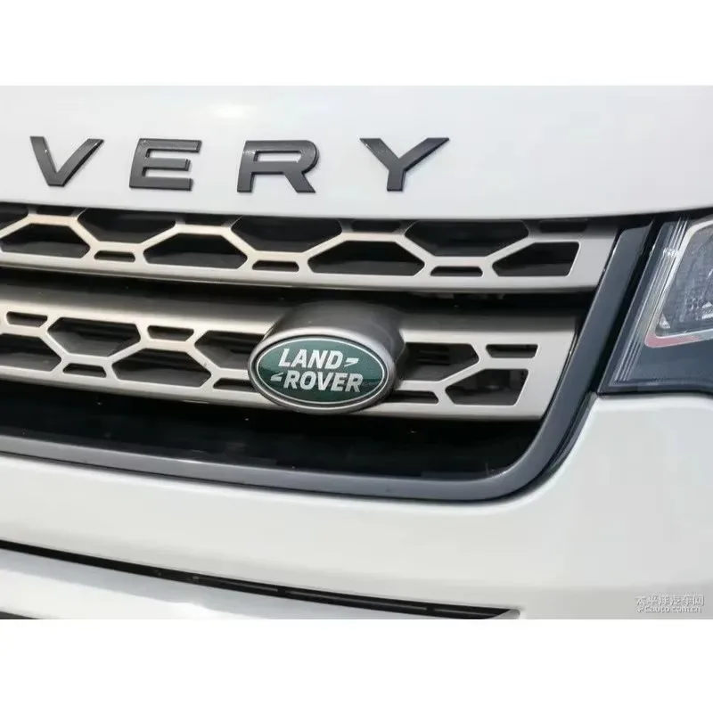 2025 NEW! →3D Letter Car Hood Bonnet Cover Emblem For Land Rover Range Rover Velar Sport Discovery 2 3 4 Defender Front Sticker