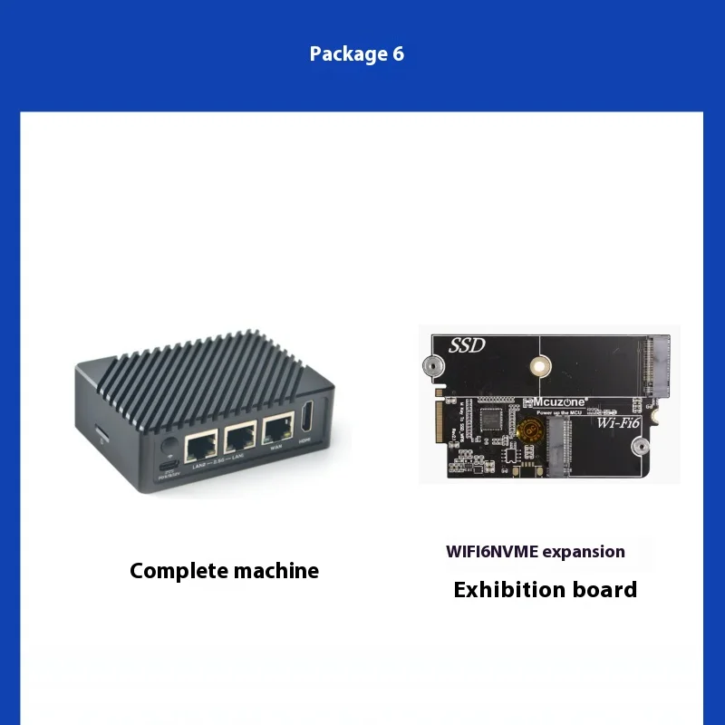 cbhioarpd NanoPi R5S Router Dual 2.5G+ Gigabit Mini Development Board CNC Vollmetallgehäuse RK3568 9