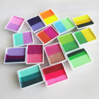 10g Water Activated Liner Rainbow Split Cake Face Body Paint for Kid Party Halloween Makeup