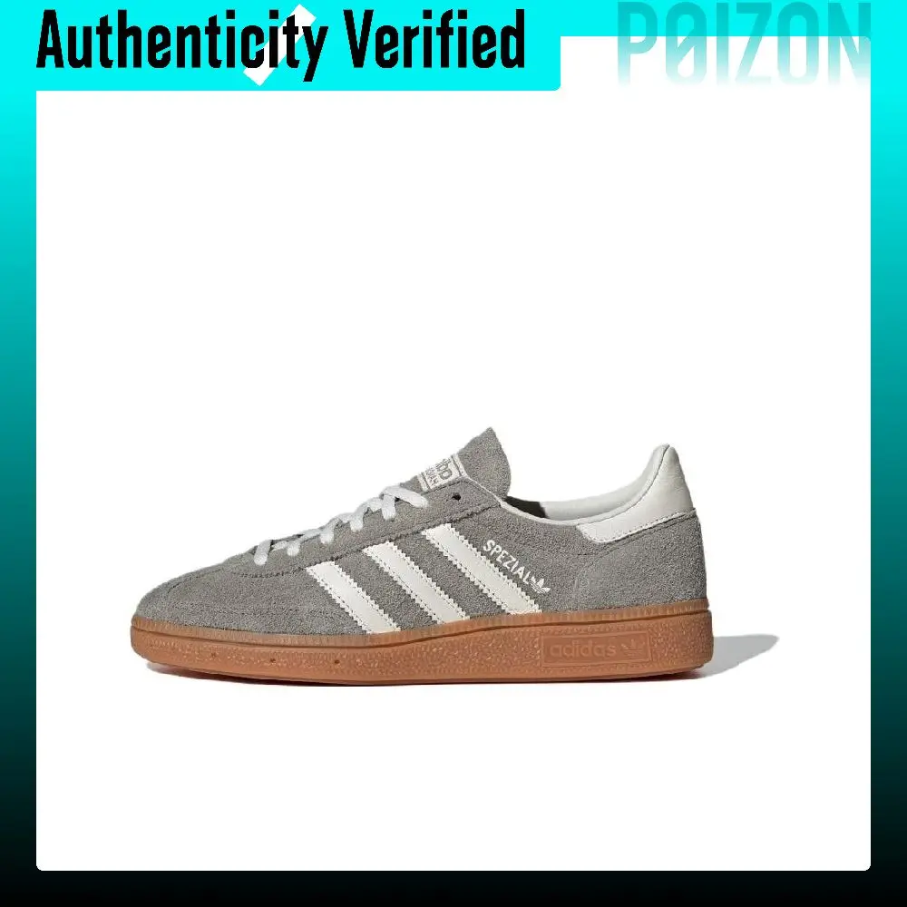 Adidas Originals HANDBALL SPEZIAL Skate Shoes Women's Low-top Gray/White IG1966