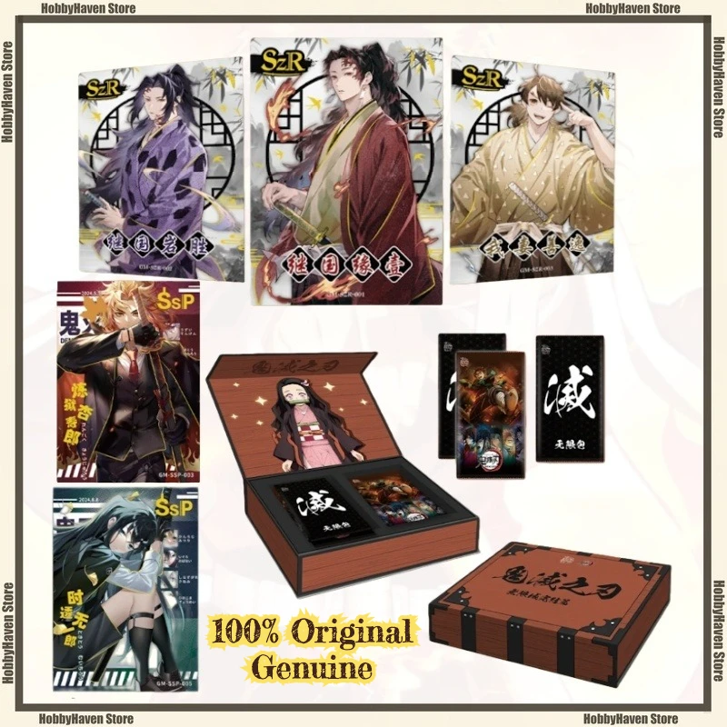 in-stock-demon-slayer-kimetsu-no-yaiba-mugen-castle-finale-deluxe-commemorative-edition-peripheral-card-collection-gift