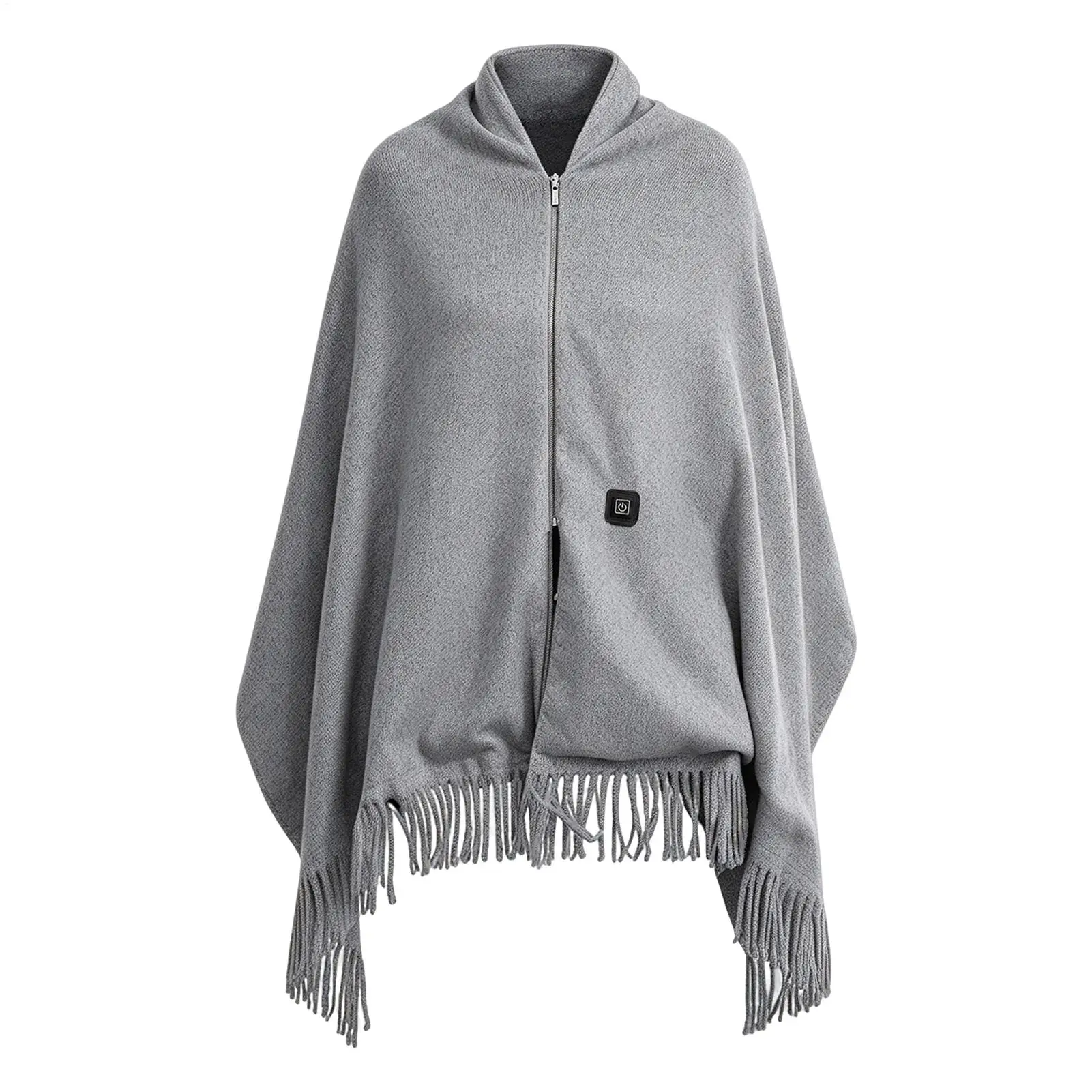 Portable Heated Shawl 3-Level Safe Washable 8-Zone Soft Warm Blanket Women Wearable Heated Blanket Throw For Couch Sofa Bed Home