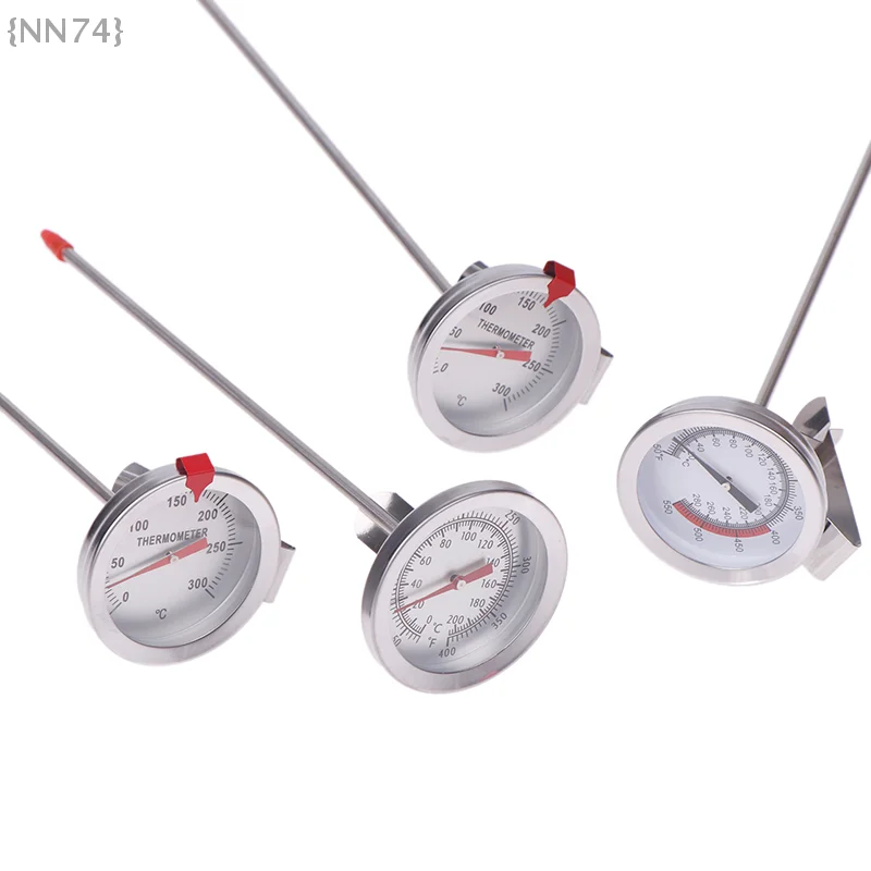 1 pz termometro utensili da cucina sonda termometro latte caffè alimenti carne misuratore misuratore di temperatura di cottura in acciaio inossidabile