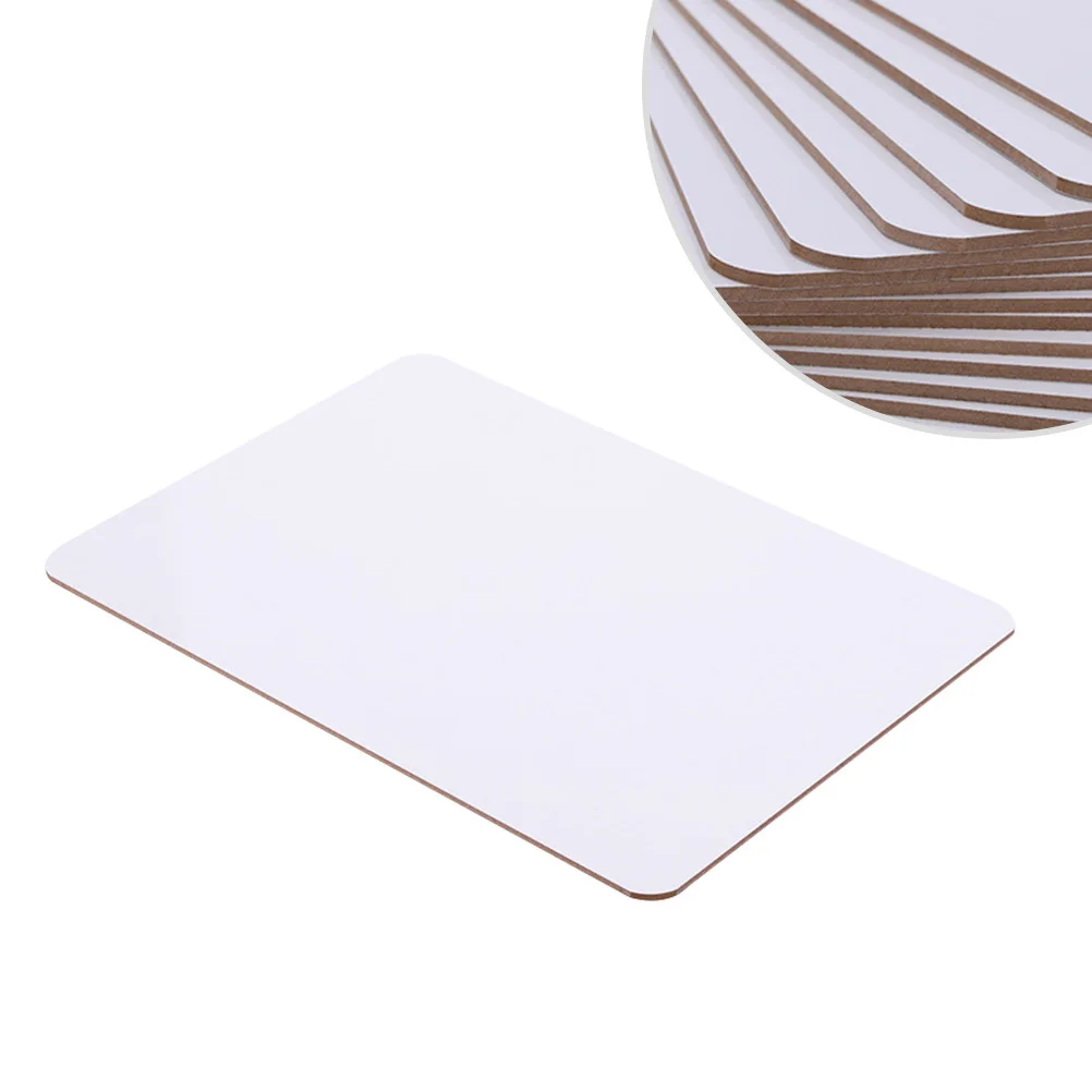

4Pcs Double Sided Dry Erase Lap Boards 20x30cm Mini Whiteboards for Classroom School Office Home Learning Universial Boards